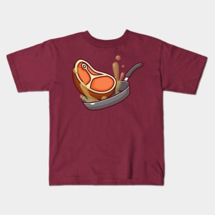 COOKING BEEF Kids T-Shirt